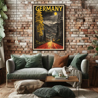 Germany The Black Forest Poster
