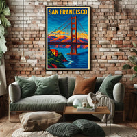 San Francisco Skyline Poster