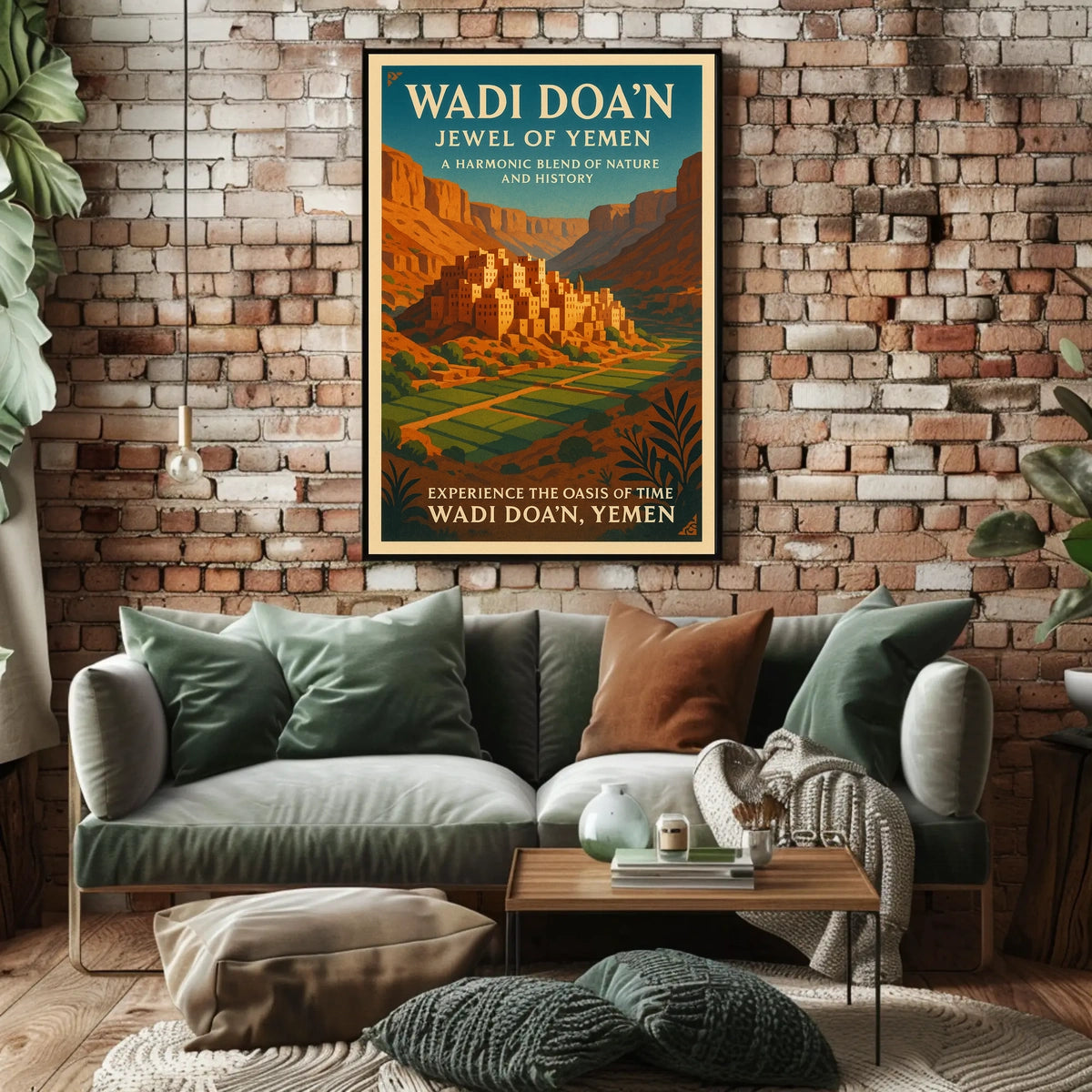 Wadi DoaN Jewel Of Yemen Poster