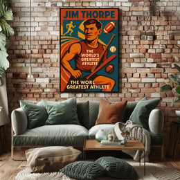 The Worlds Greatest Athlete Poster