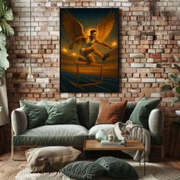 Wings of Victory Jim Thorpe Poster