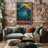 Nicaragua Travel Poster
