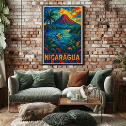 Nicaragua Travel Poster