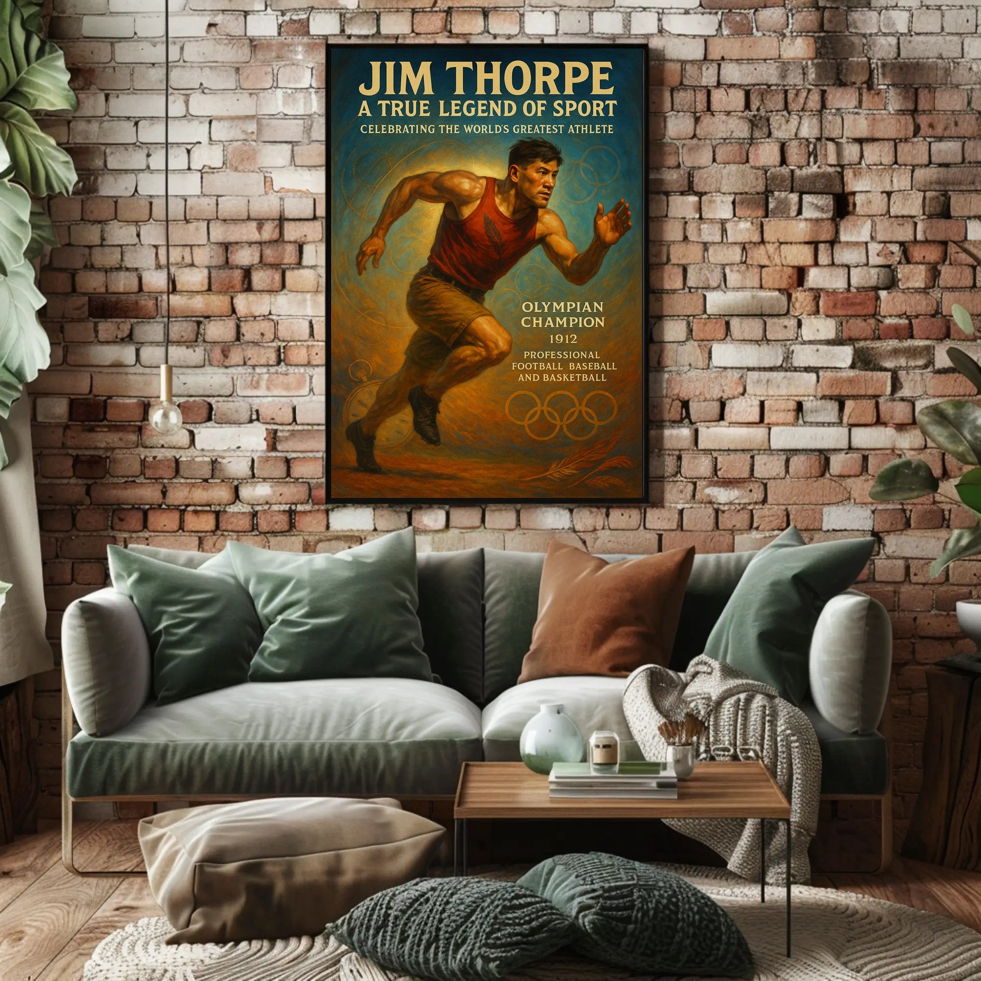Jim Thorpe – A True Legend of Sport Poster