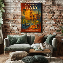 Experience Italy Poster