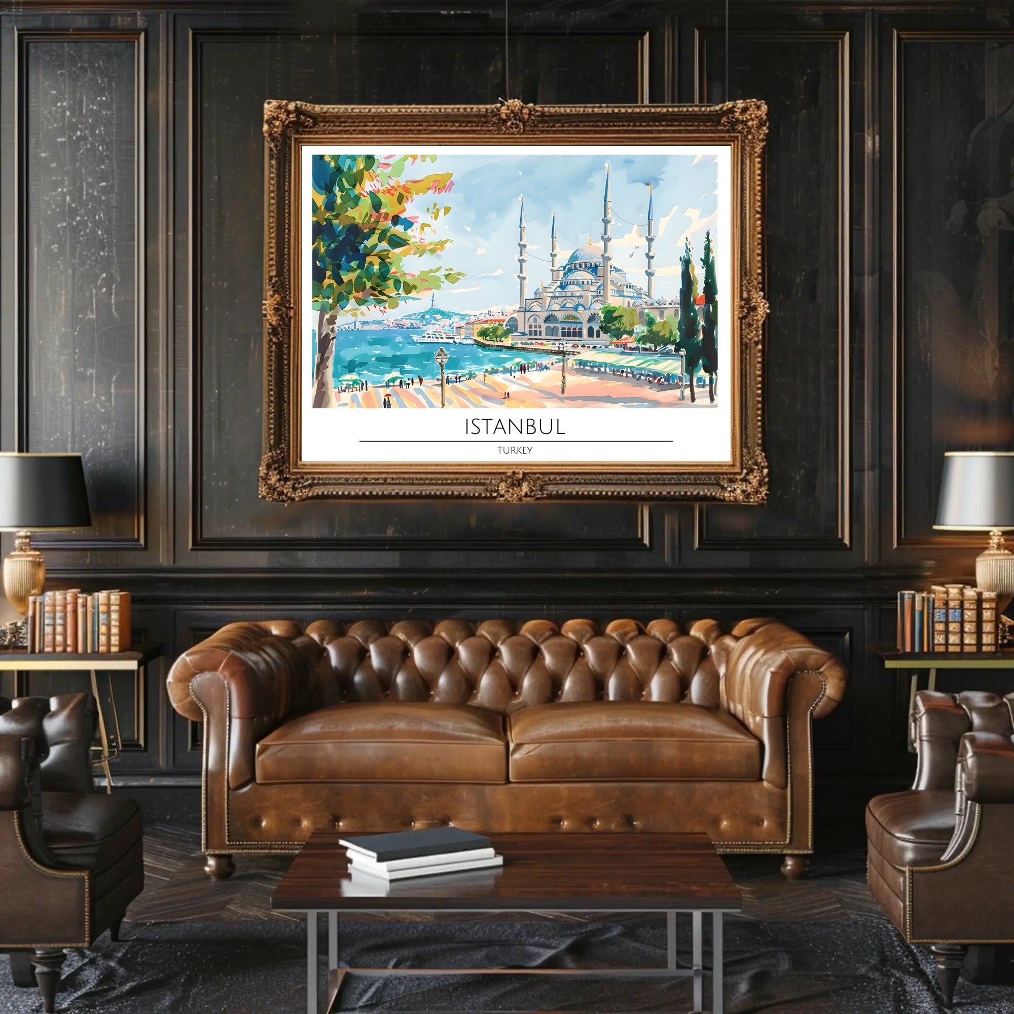 Scenic Istanbul Poster