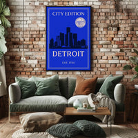 Detroit City Edition Poster