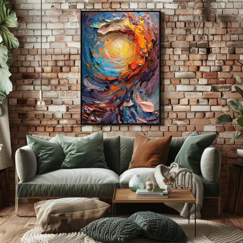 Abstract Harmony in Nature Poster