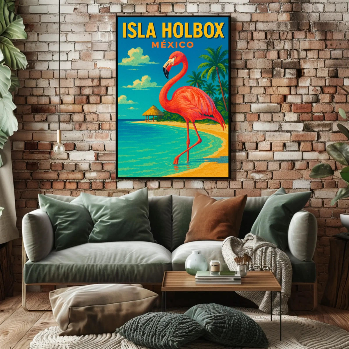 Isla Holbox Tropical Paradise Poster