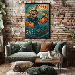 Popeye 1929 Art Poster POP-21