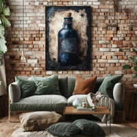 Mysterious Potion Bottle Poster