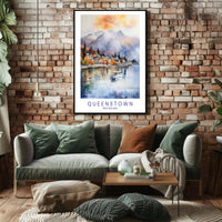 Queenstown Tranquility Poster PosterGoat