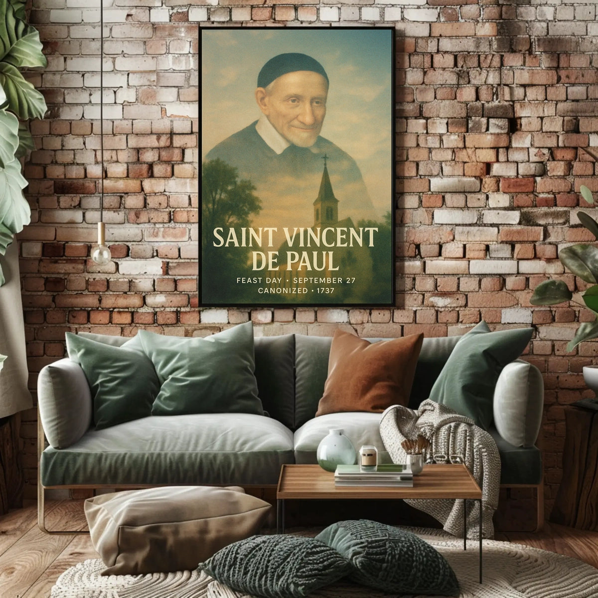 Saint Vincent De Paul Poster