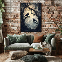 Ravens In The Enchanted Forest Poster