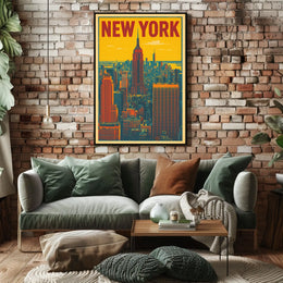 New York Skyline Poster