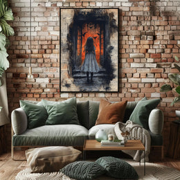 Haunting Gothic Scene Art Print - Abstract or Artistic Poster