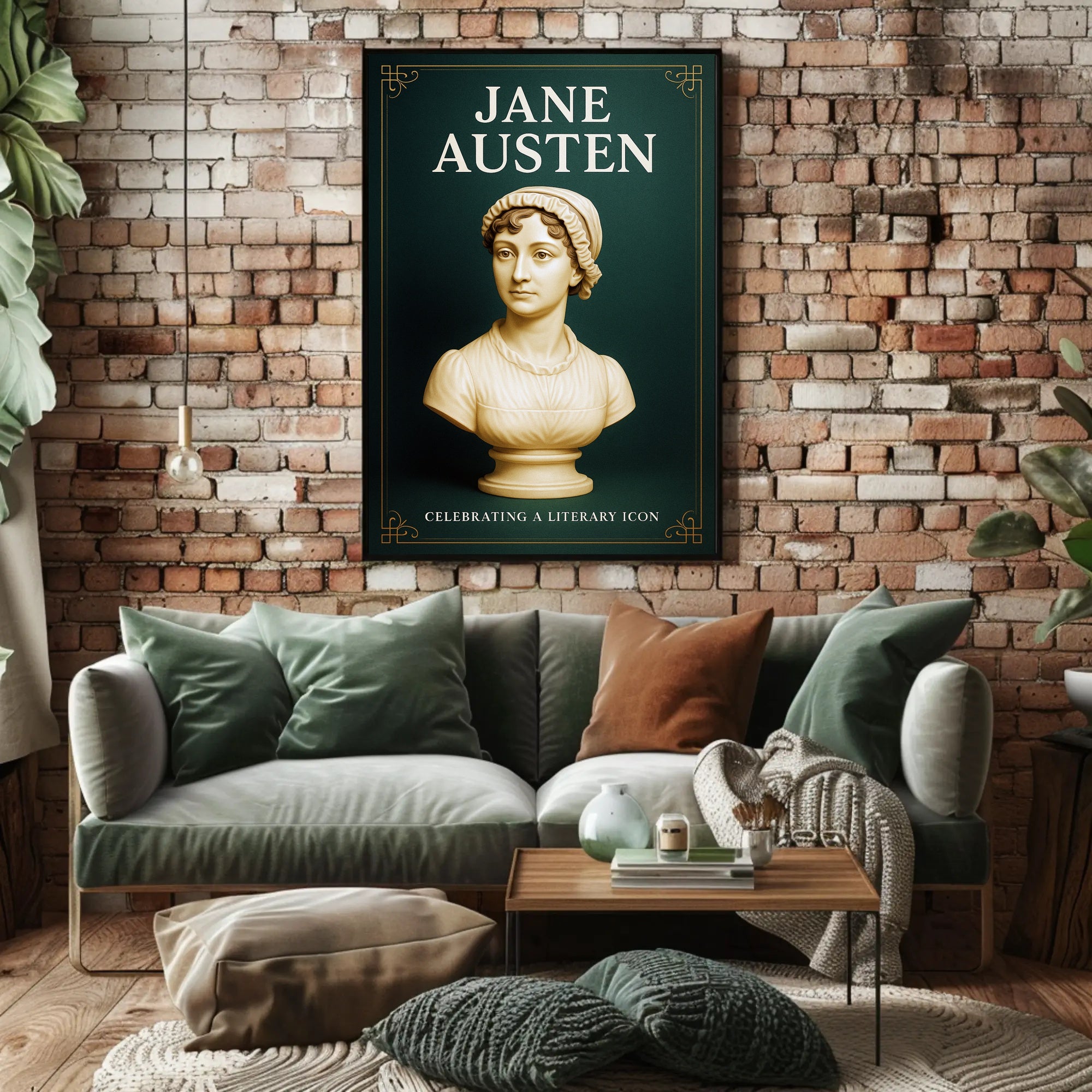 Jane Austen Celebrating a Literary Icon Poster PosterGoat