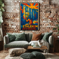 Bethlehem Wall Of Separation Poster
