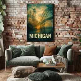 Michigan Scenic Poster