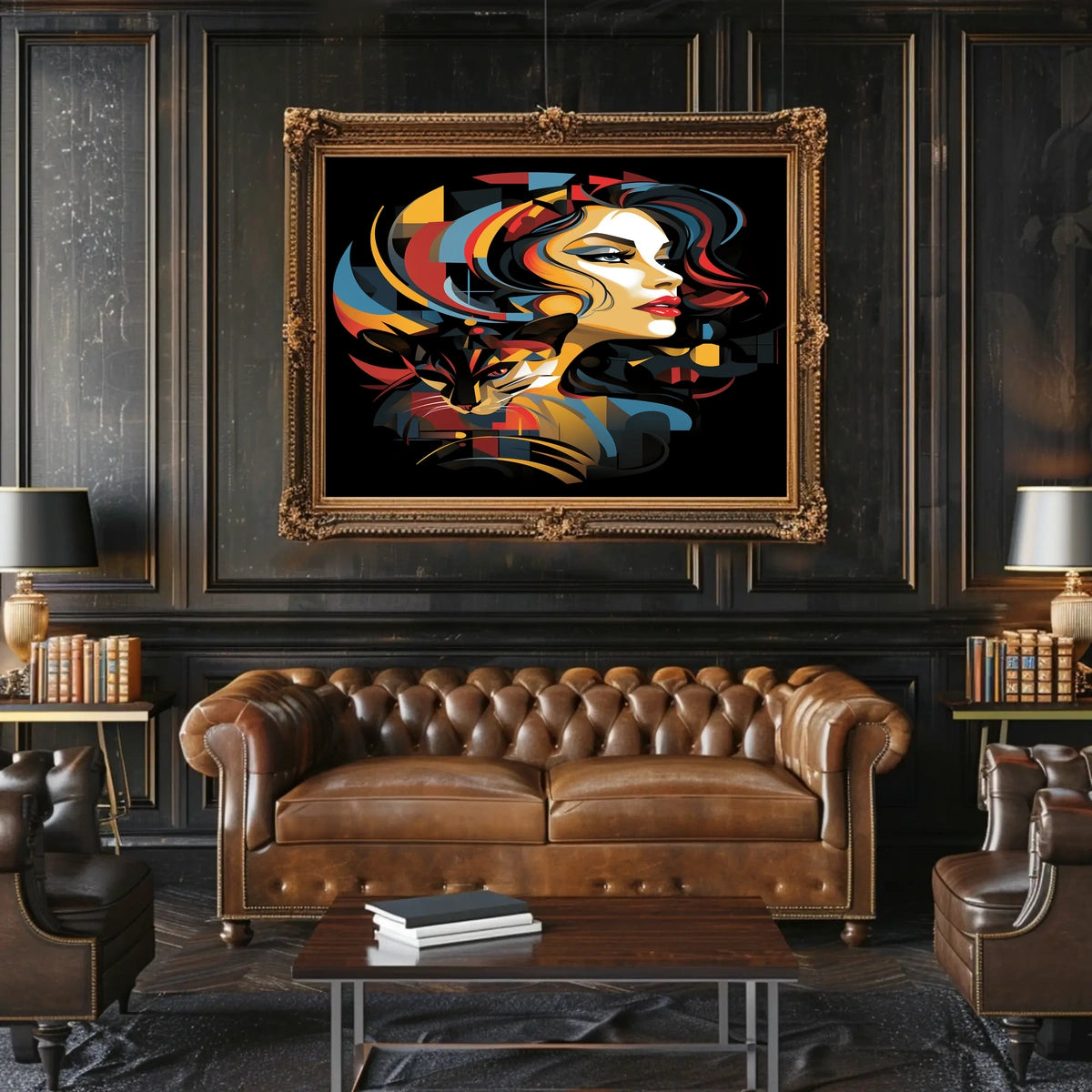 Abstract Elegance Abstract Poster