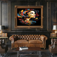 Abstract Elegance Abstract Poster