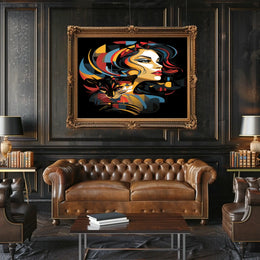 Abstract Elegance Abstract Poster