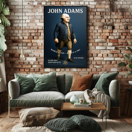 John Adams 2nd President Poster PosterGoat