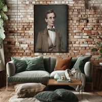 Abraham Lincoln Early Daguerreotype Vintage Poster PosterGoat