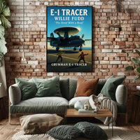 Grumman E-1 Tracer "The Stoof With a Roof" Poster PosterGoat