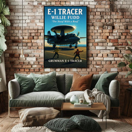 Grumman E-1 Tracer "The Stoof With a Roof" Poster PosterGoat