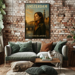 Amsterdam Serenity Poster