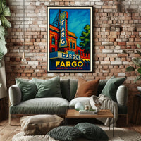 Fargo, North Dakota Poster