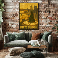 Pittsburgh Winter Wonderland Poster