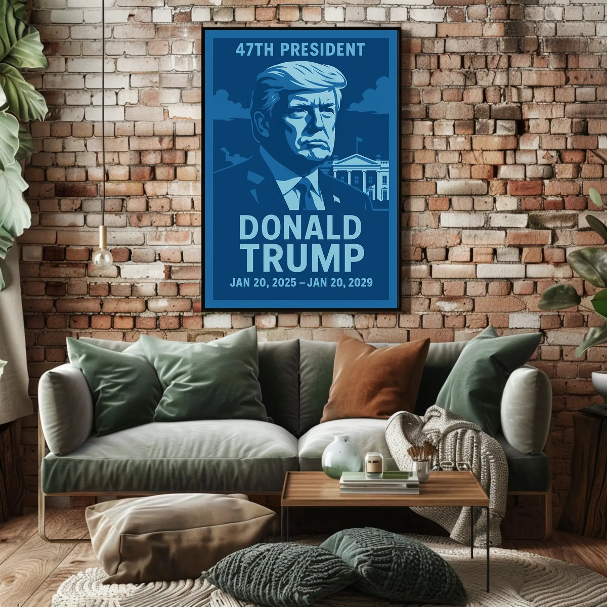 Donald Trump 47th President Poster