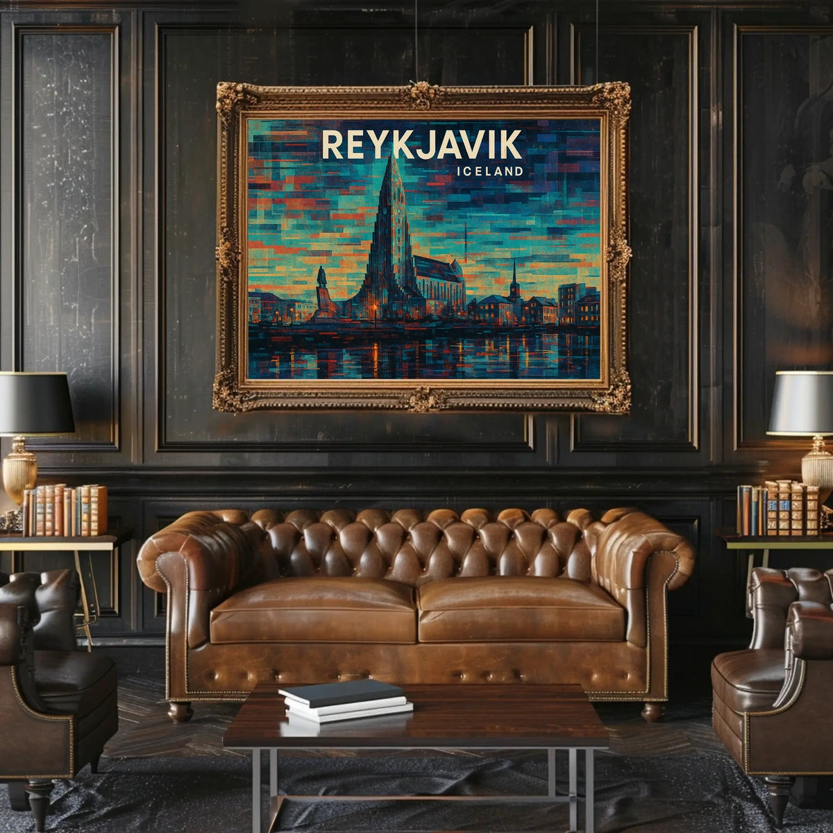 Reykjavik, Iceland Poster