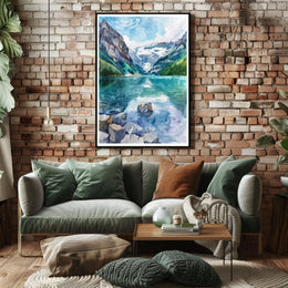 Albertas Majestic Landscape Poster