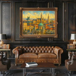 Viennas Architectural Splendor Poster