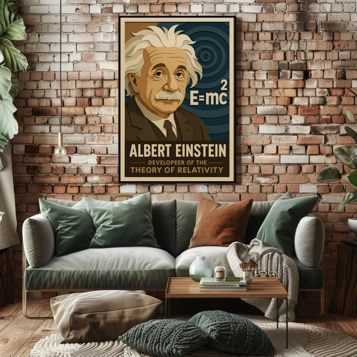 Albert Einstein Developer Of The Poster