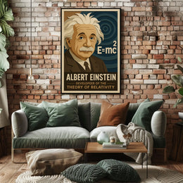 Albert Einstein Developer Of The Poster
