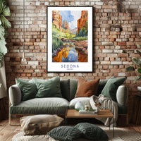Serene Sedona Poster PosterGoat