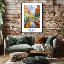 Serene Sedona Poster PosterGoat