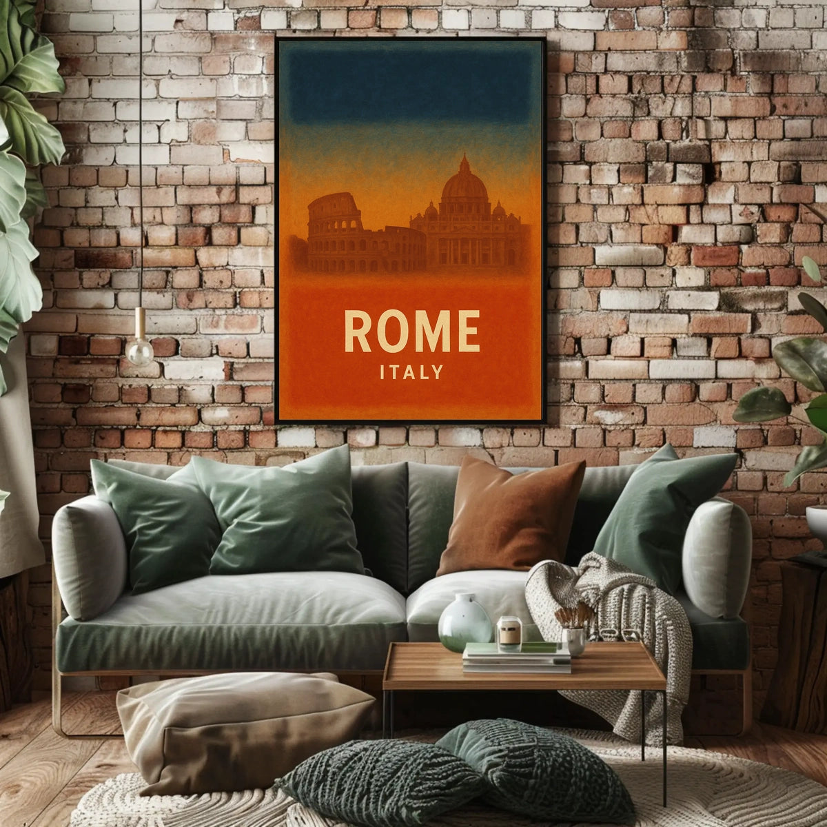 Rome Travel Poster