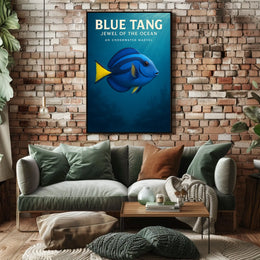 Blue Tang Jewel Of The Ocean Poster