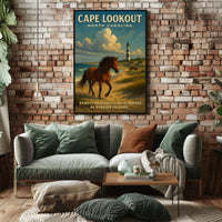 Cape Lookout North Carolina Poster