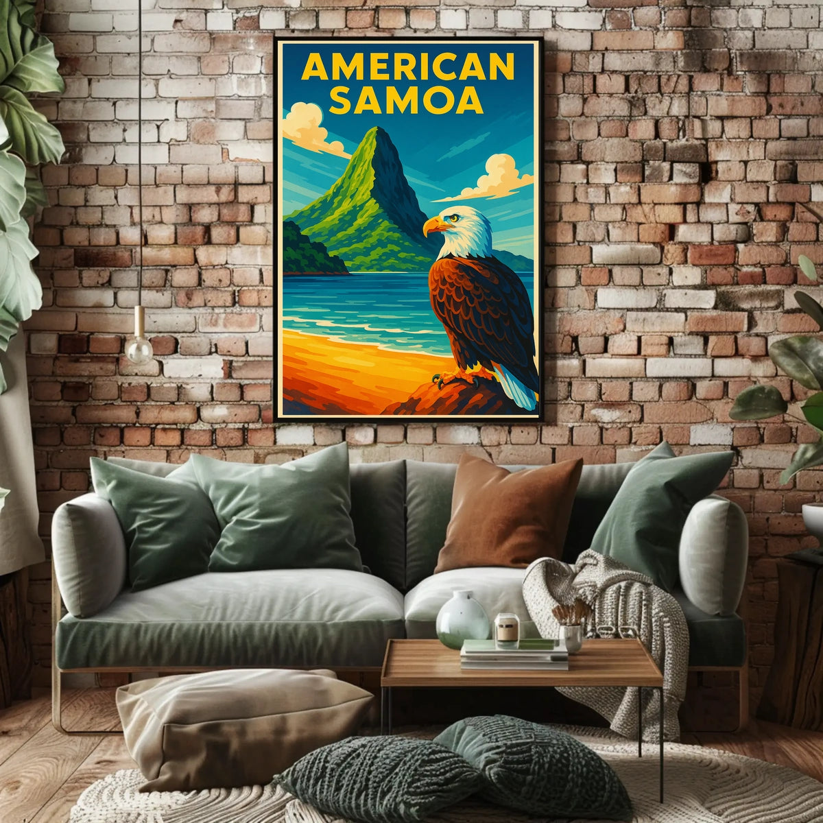American Samoa Scenic Beauty Poster