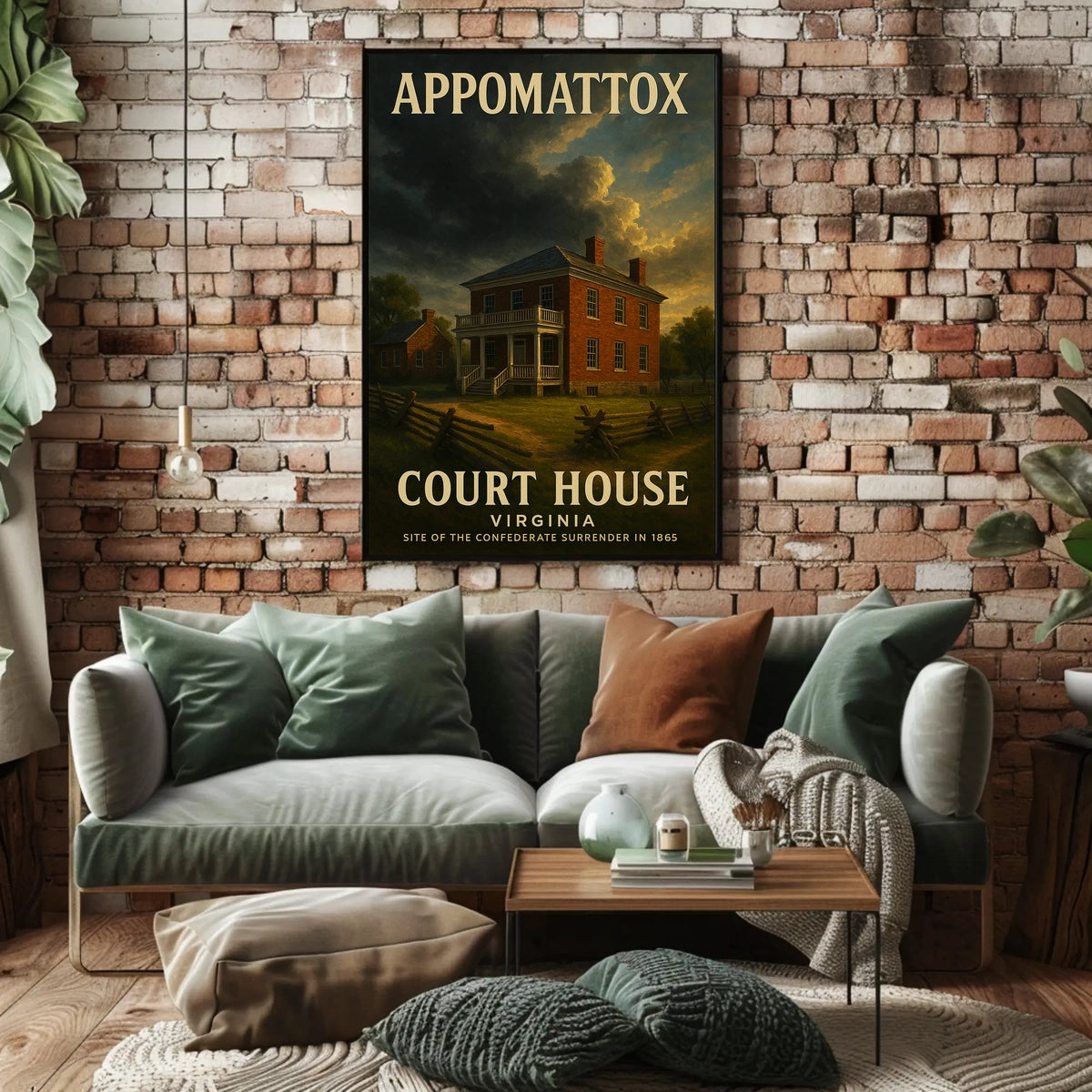 Appomattox Court House Poster