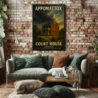 Appomattox Court House Poster