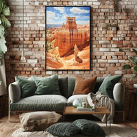 Bryce Canyon Hoodoos Poster Travel Wall Art