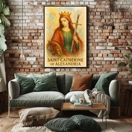 Saint Catherine of Alexandria Poster