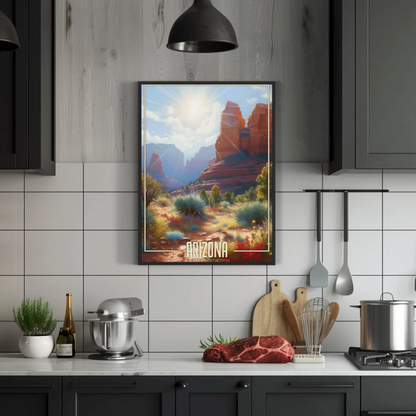 Arizona Vintage Poster